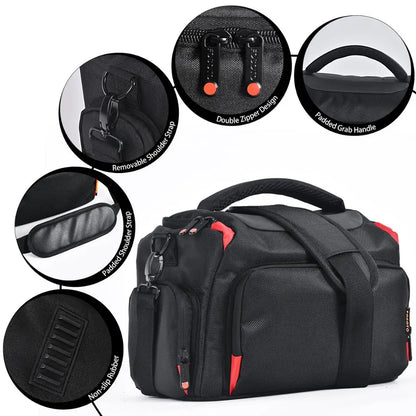 NNEOBA Digital Camera Shoulder Bag Dustproof Black
