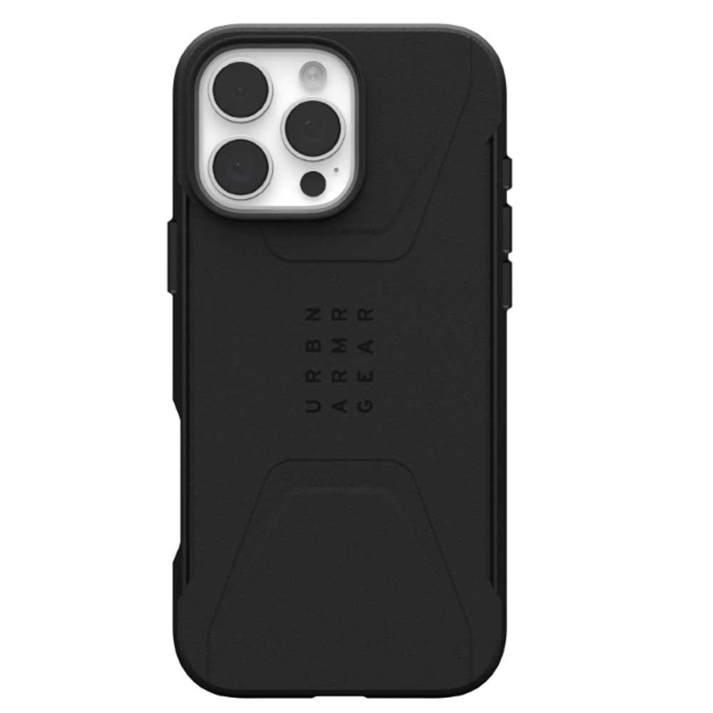 NNEDSZ UAG Civilian Magsafe Back Case for iPhone 16 Pro Max - Black